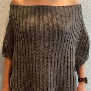 Off Shoulder Sweater Shrug